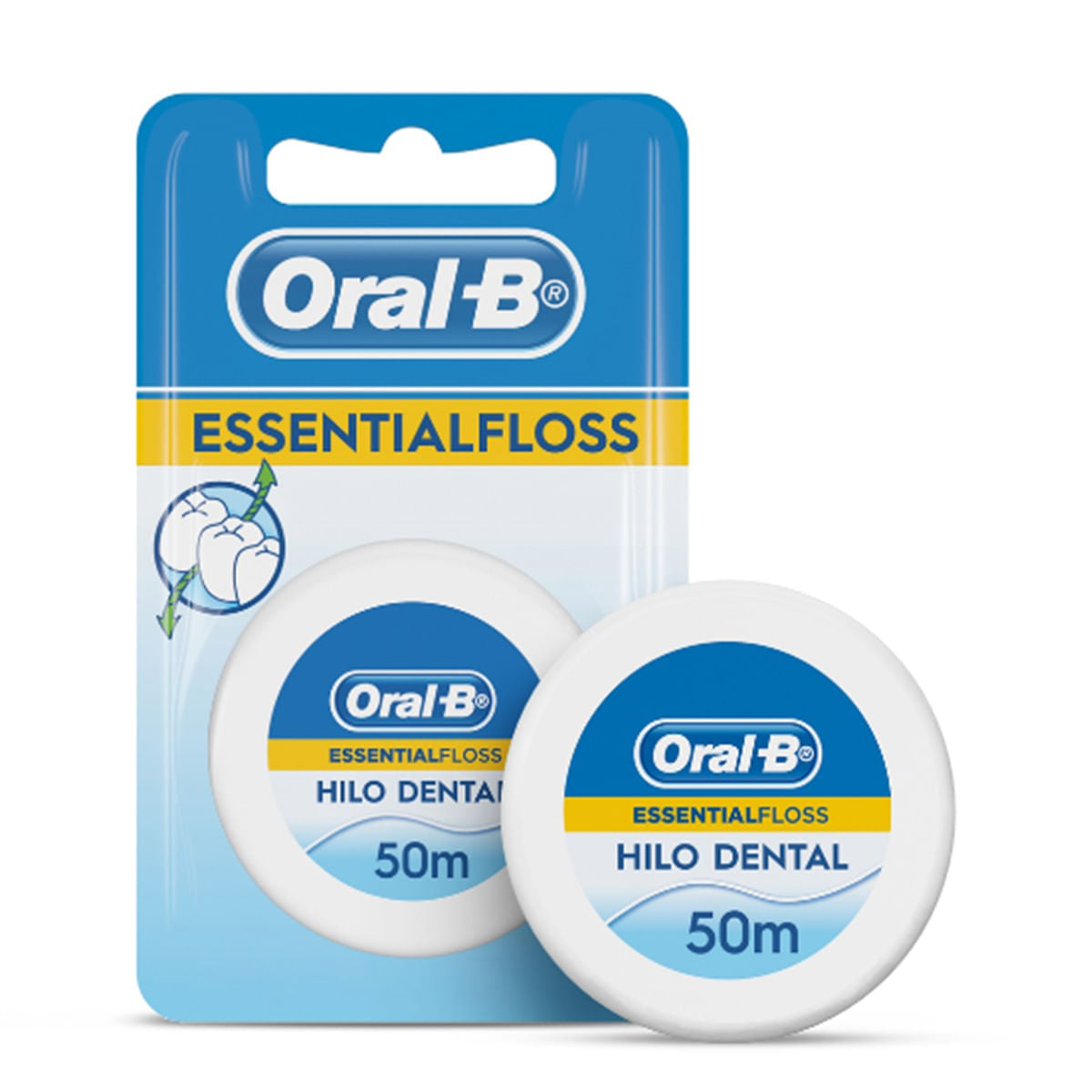 HILO DENTAL ORAL-B ESSENTIAL FLOSS 50M