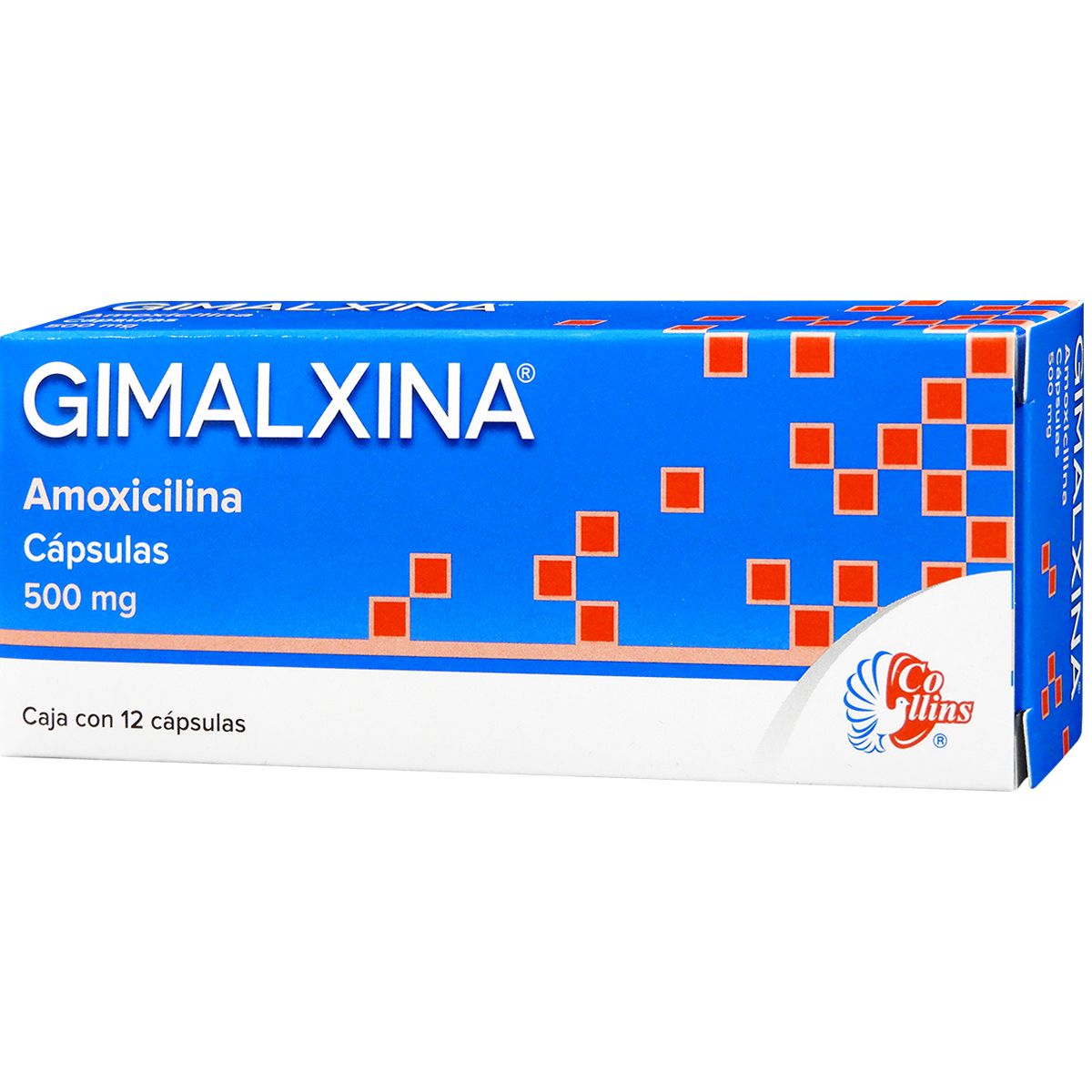 GIMALXINA 500MG CAPSULAS C/12 (GI)