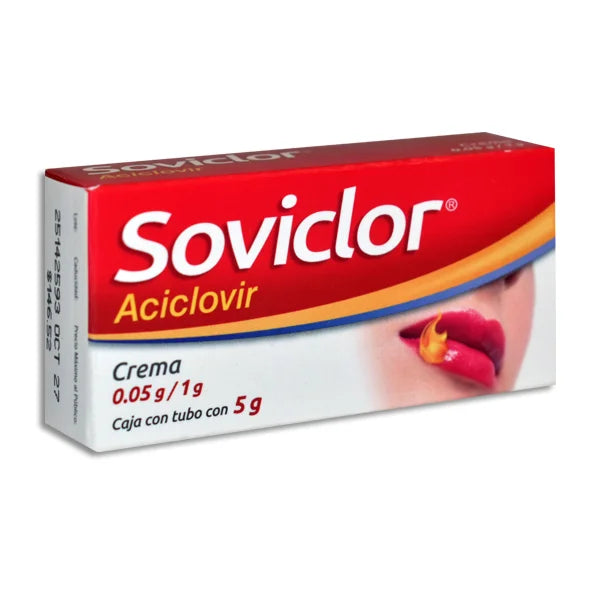 SOVICLOR 5% CREMA 5G (GI)