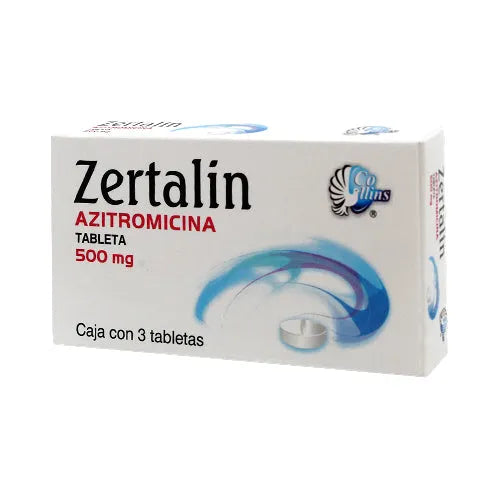 ZERTALIN 500MG TABLETAS C/3 (GI)