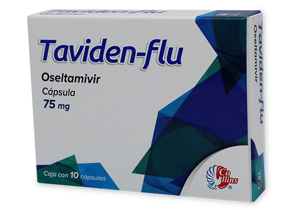 TAVIDEN-FLU 75MG CAPSULAS C/10 (GI)