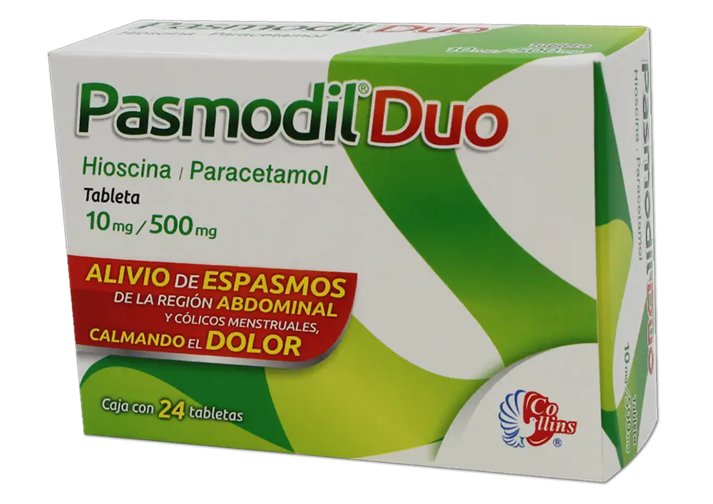 PASMODIL DUO TABLETAS C/24 (GI)