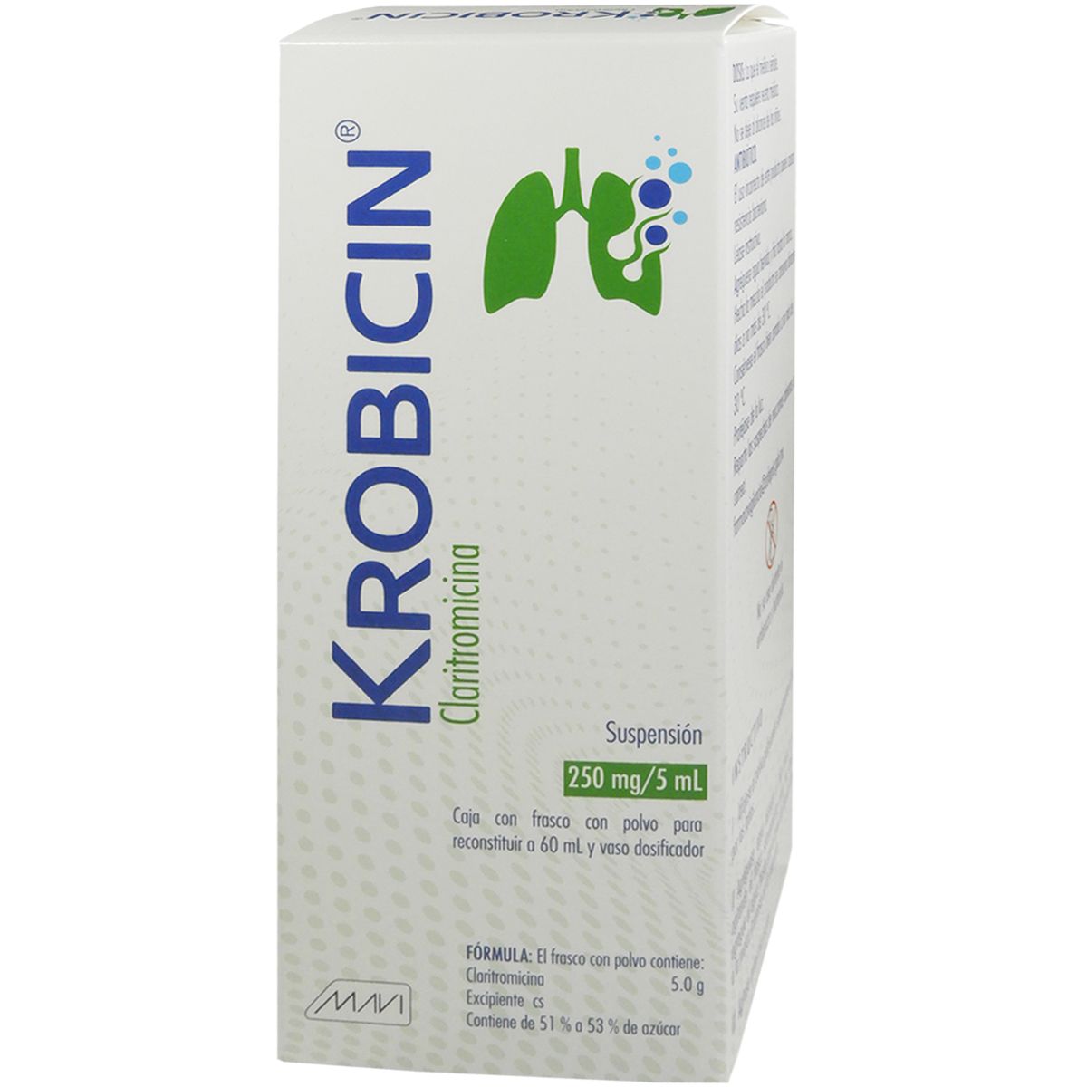 KROBICIN 250MG/5ML SUSPENSION 60ML (GI)