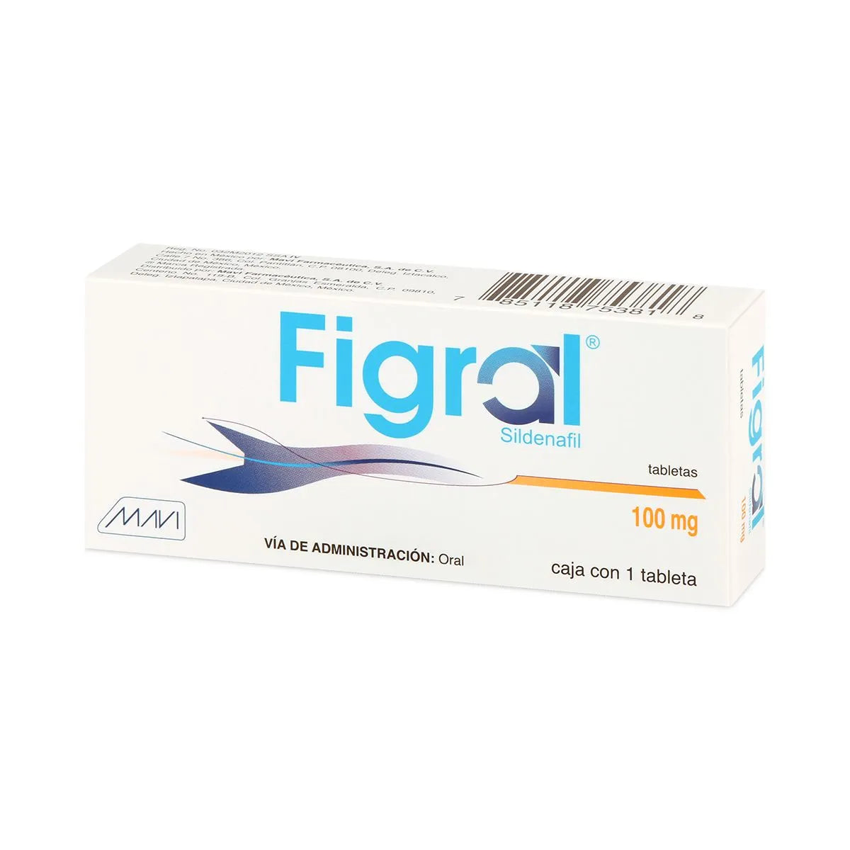 FIGRAL 100MG TABLETAS C/1 (GI)