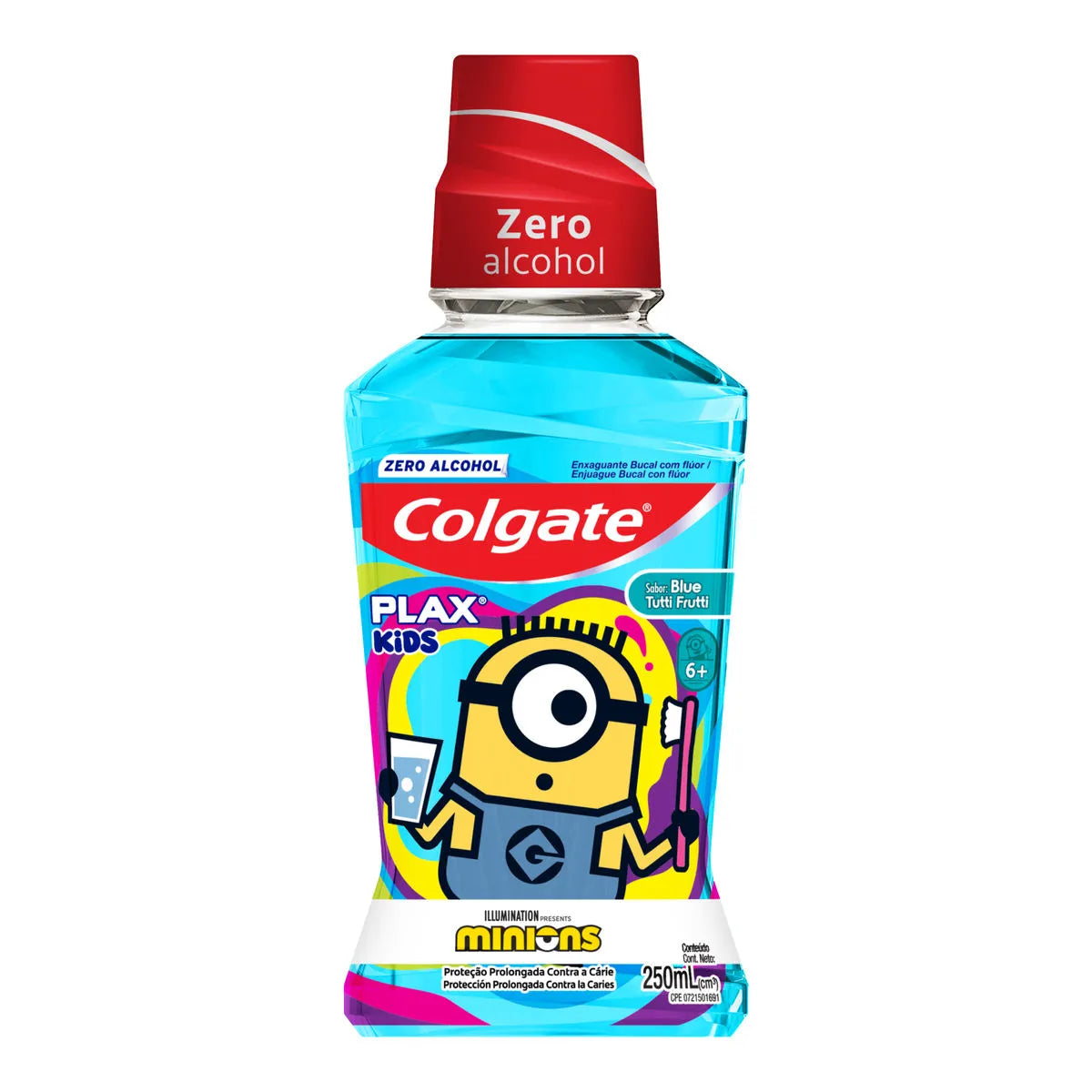 ENJUAGUE BUCAL COLGATE PLAX KIDS MINION 250ML
