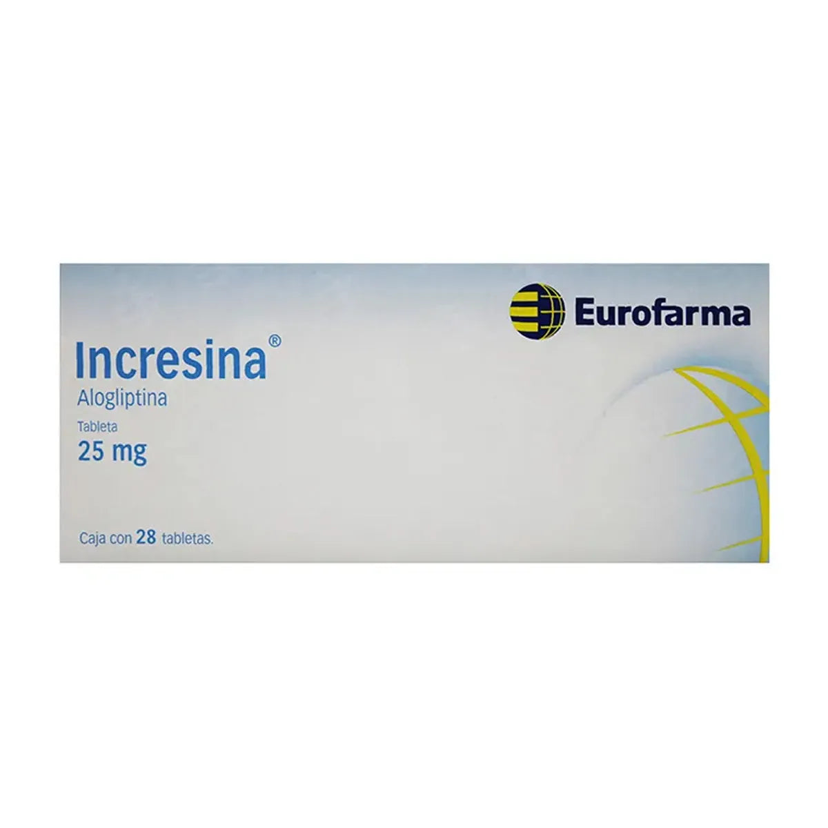 INCRESINA 25MG TABLETAS C/28