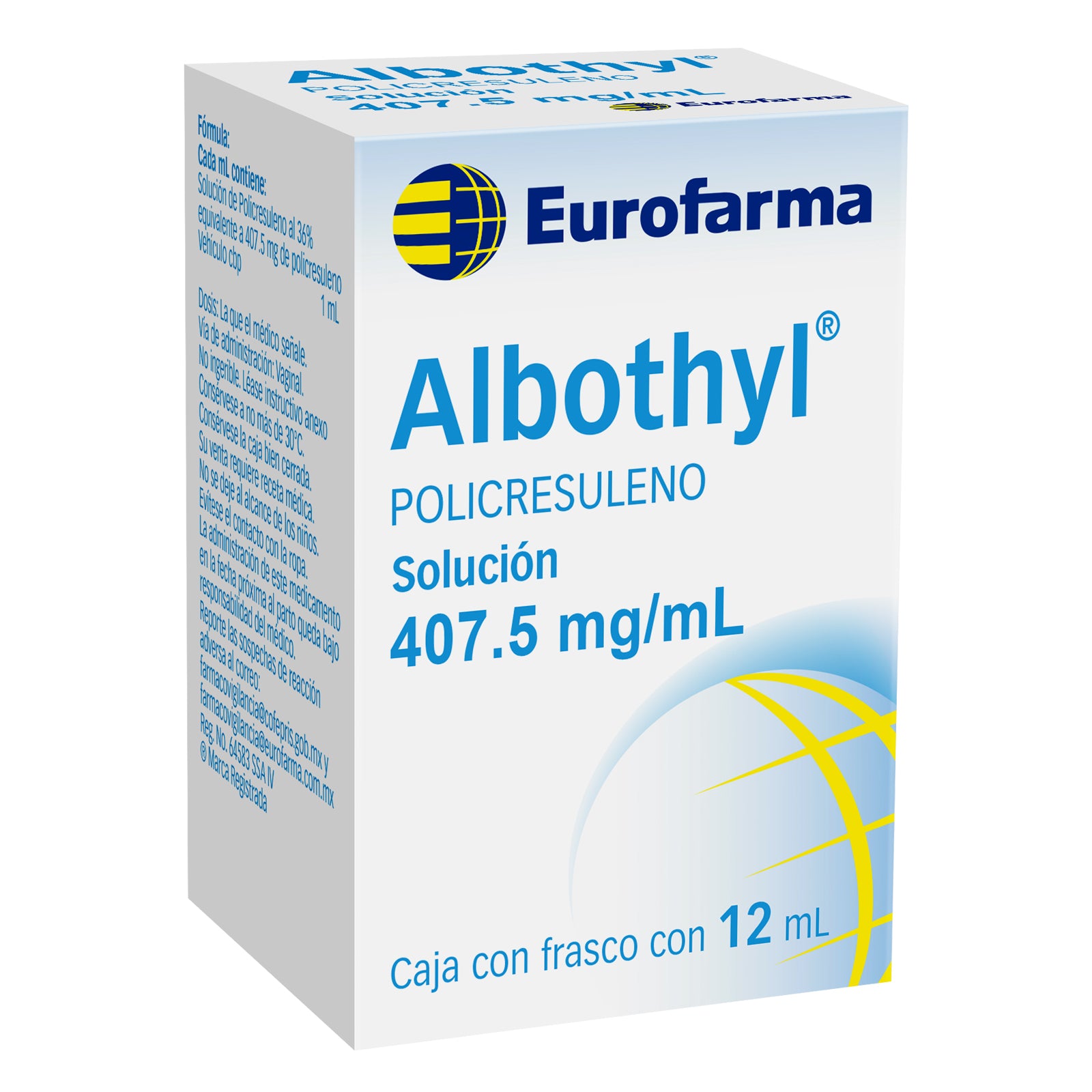 ALBOTHYL 407.5MG/ML SOLUCION VAGINAL 12ML