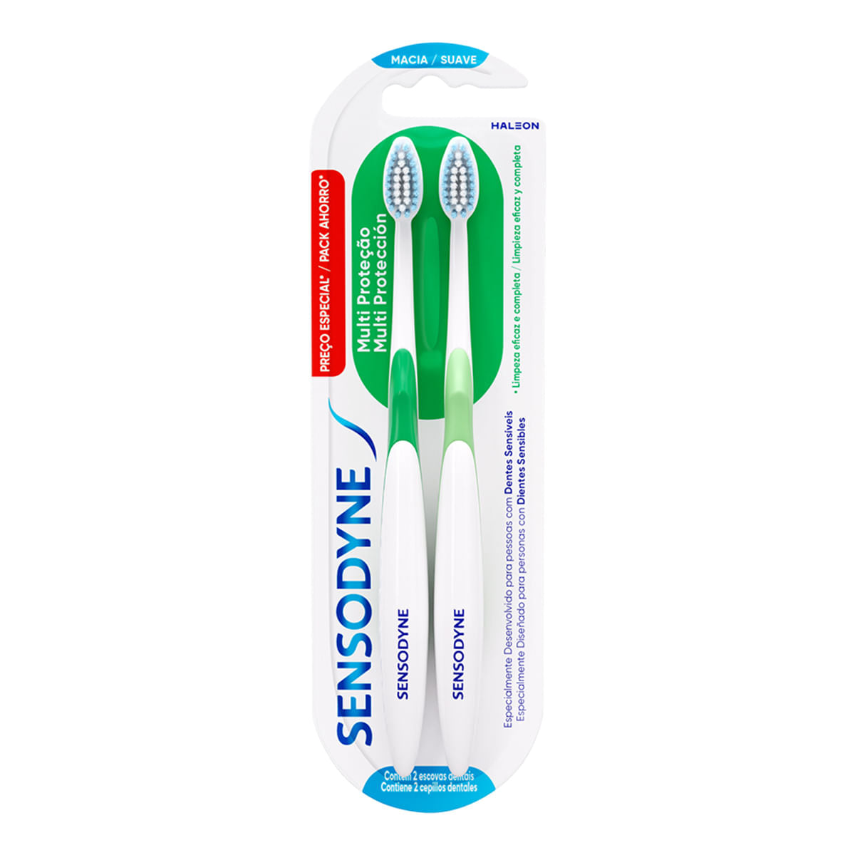 CEPILLO DENTAL SENSODYNE MULTI PROTECCION C/2