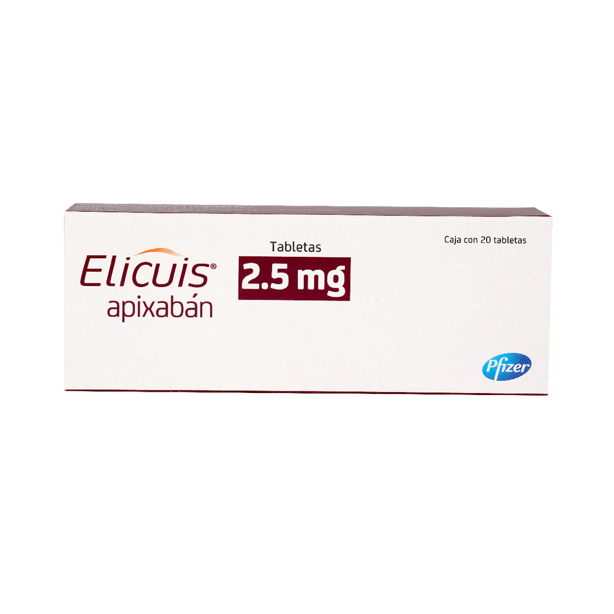 ELICUIS 2.5MG TABLETAS C/20