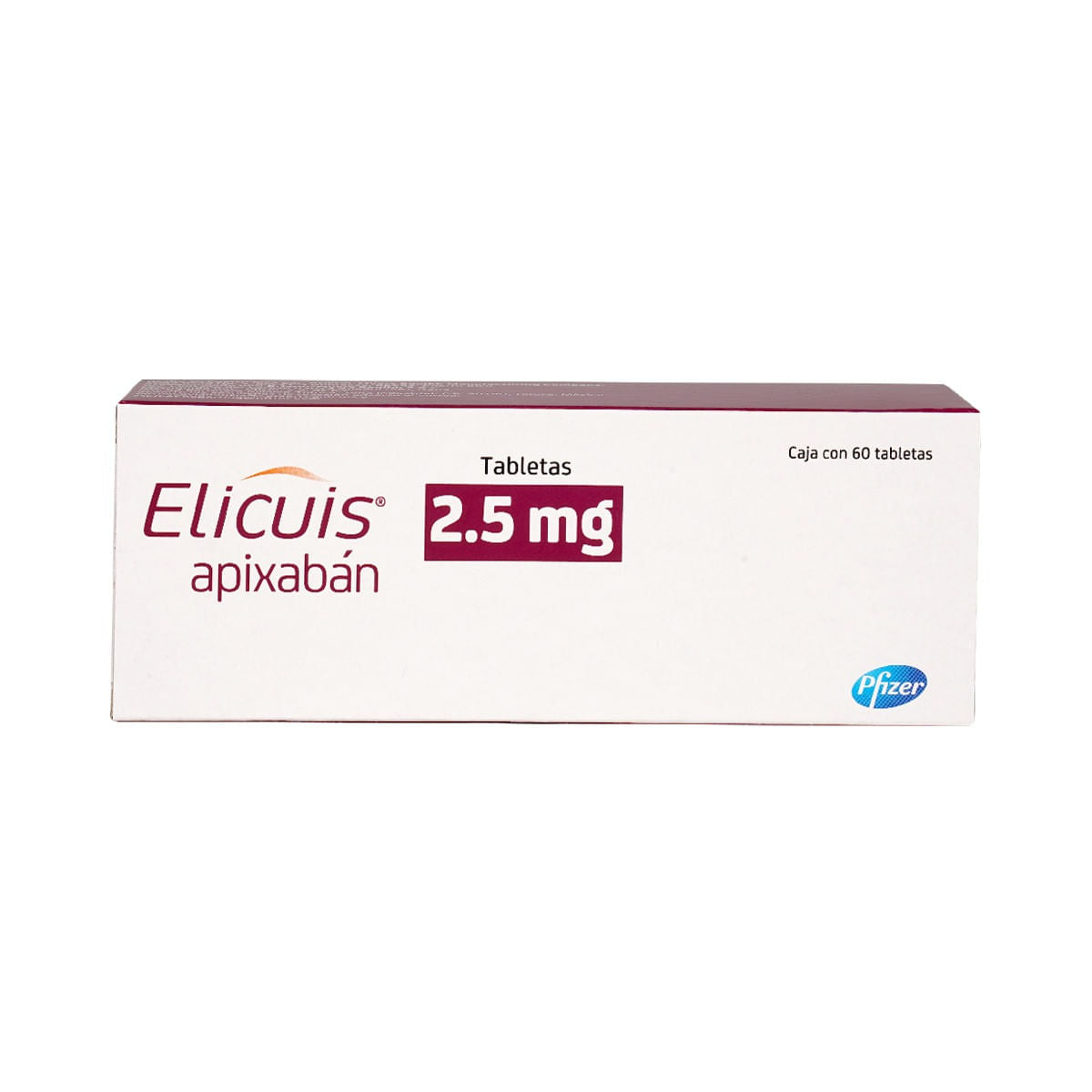 ELICUIS 2.5MG TABLETAS C/60