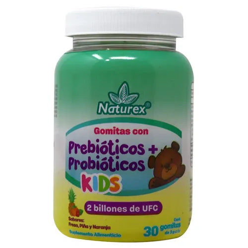 PREBIOTICOS + PROBIOTICOS KIDS GOMITAS C/30 (GI)