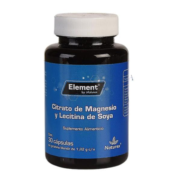 CITRATO DE MAGNESIO Y LECITINA DE SOYA CAPS C/30 (GI) *