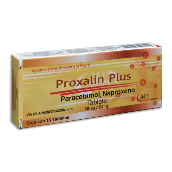 PROXALIN PLUS TABLETAS C/16