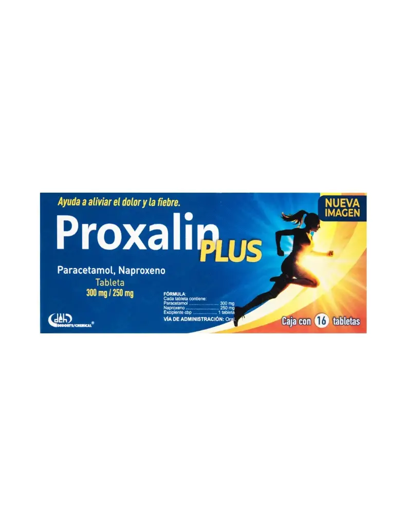 PROXALIN PLUS TABLETAS CON 16