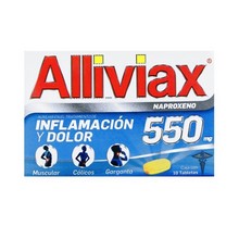 ALLIVIAX 550MG TABLETAS C/10