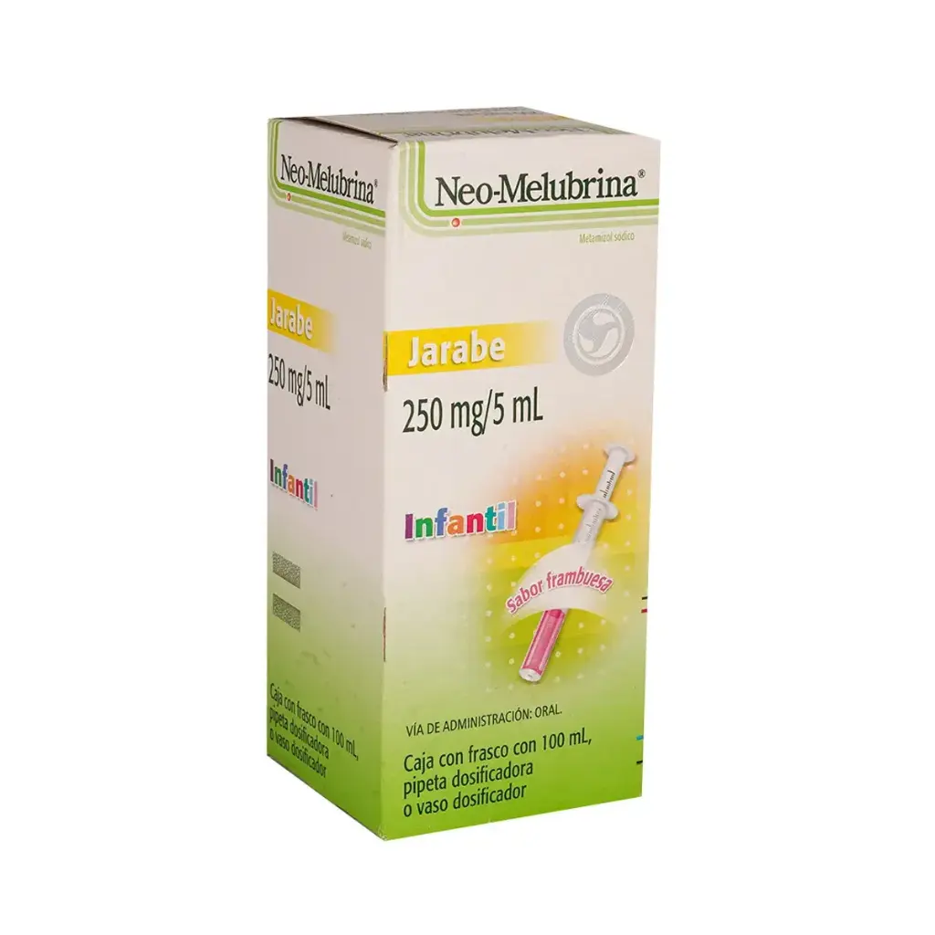NEO-MELUBRINA INFANTIL 250MG/5ML JARABE 100ML