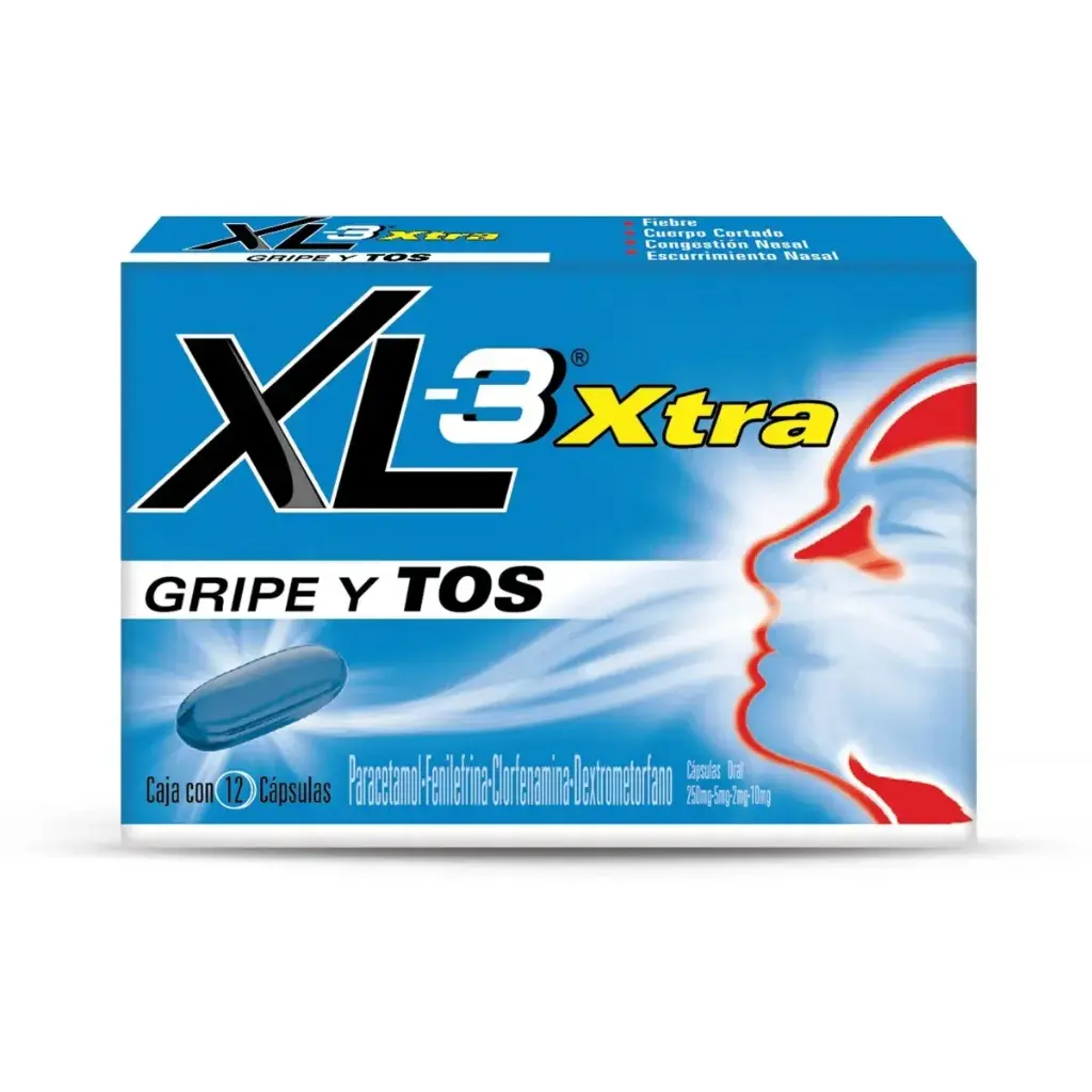 XL-3 XTRA CAPSULA CON 12