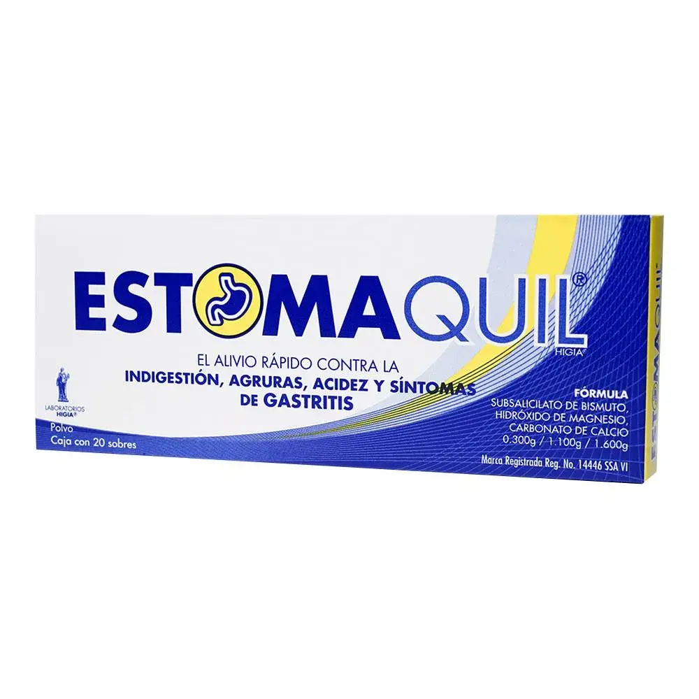 ESTOMAQUIL POLVO SOBRES CON 20