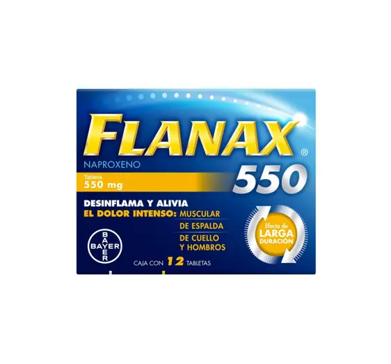 FLANAX 550MG TABLETAS CON 12