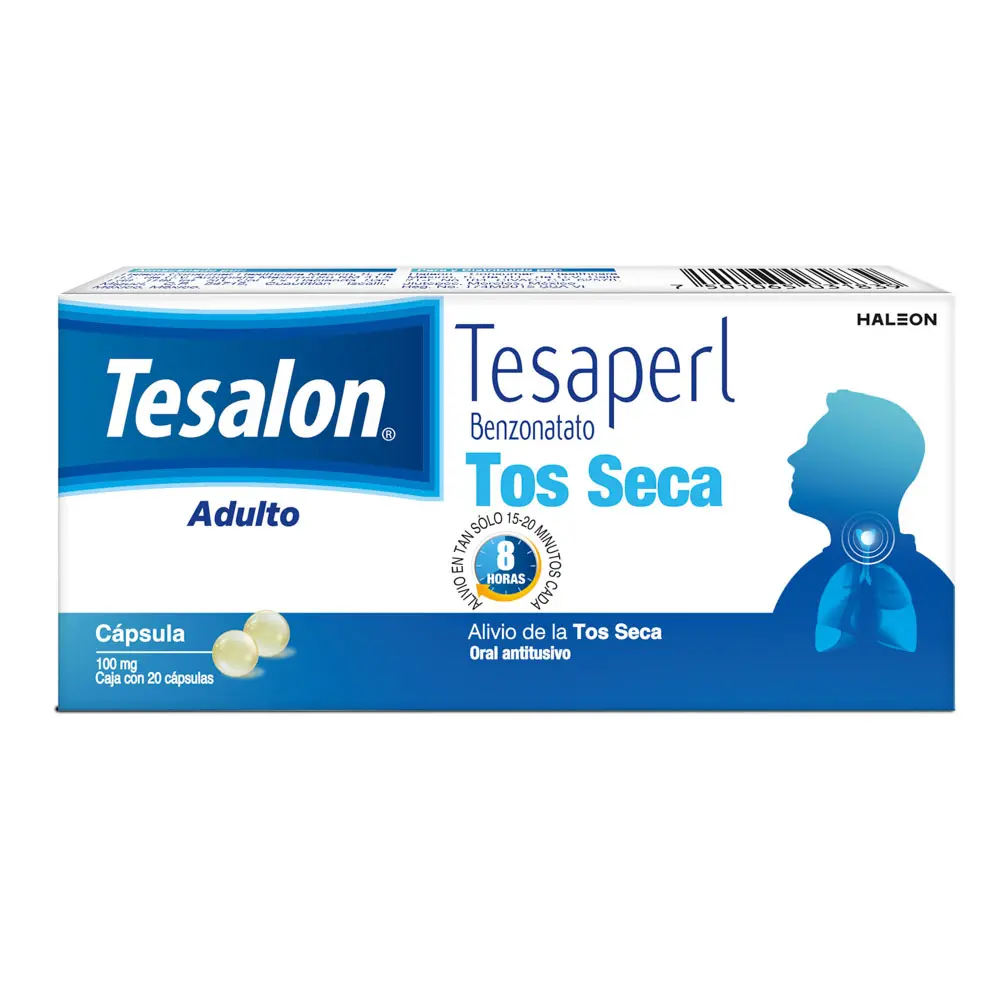 TESALON 100MG PERLAS C/20