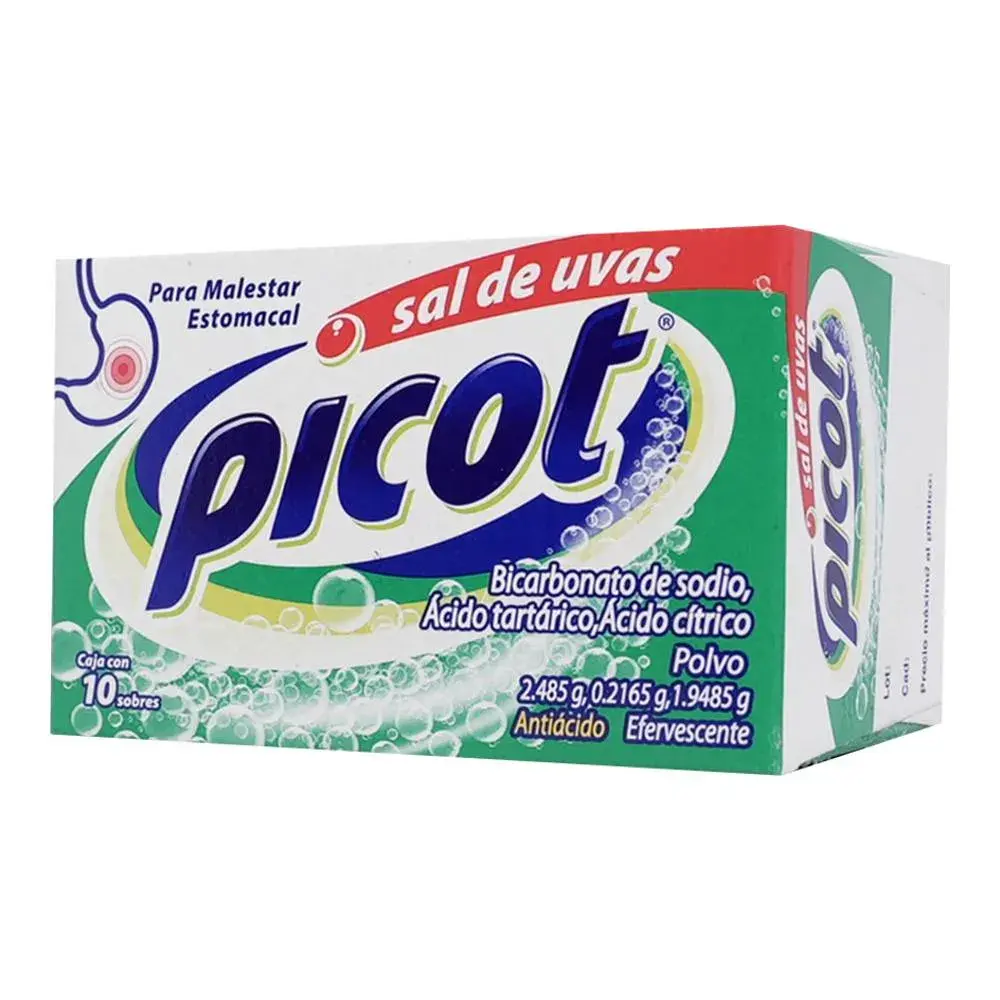 SAL DE UVAS PICOT SOBRES CON 10
