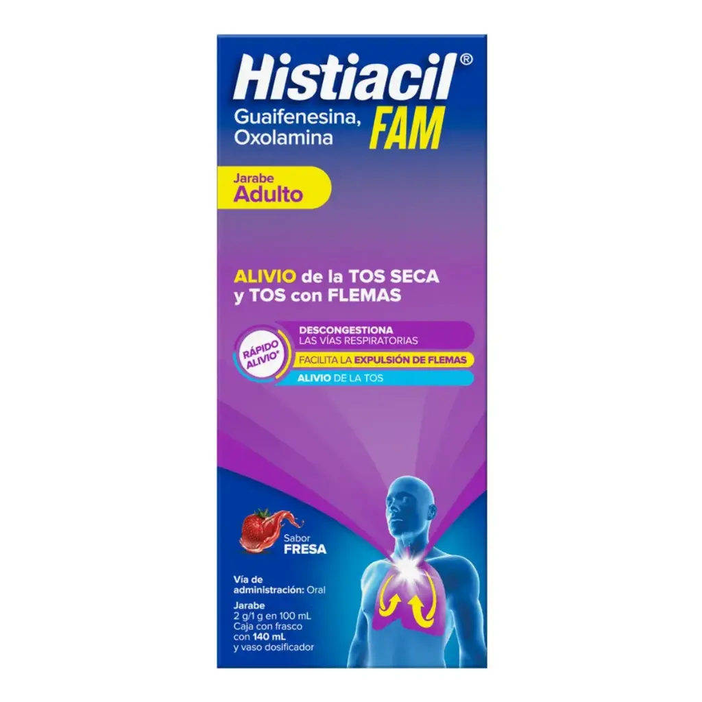 HISTIACIL FAM ADULTO JARABE 140ML