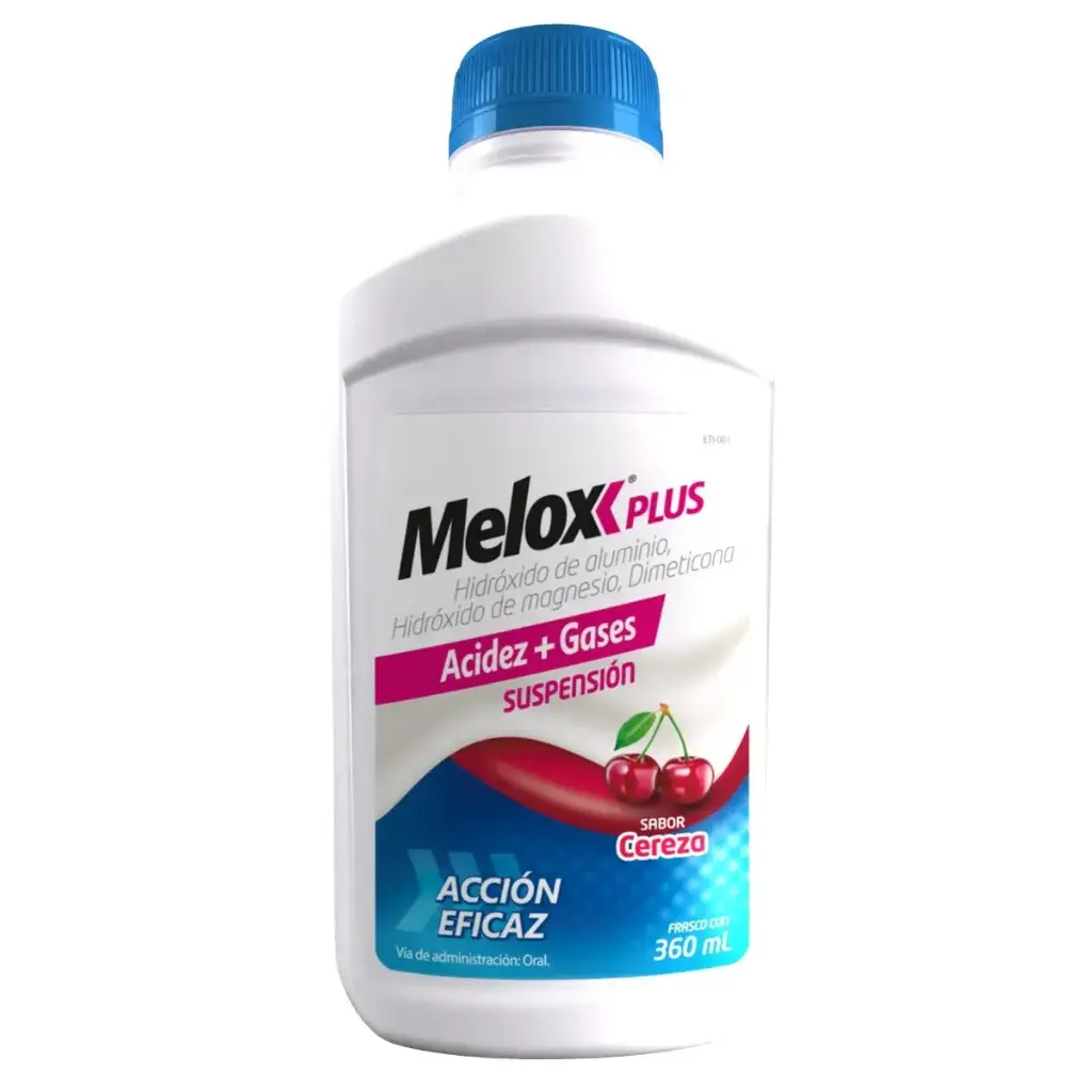 MELOX PLUS CEREZA SUSPENSION 360ML