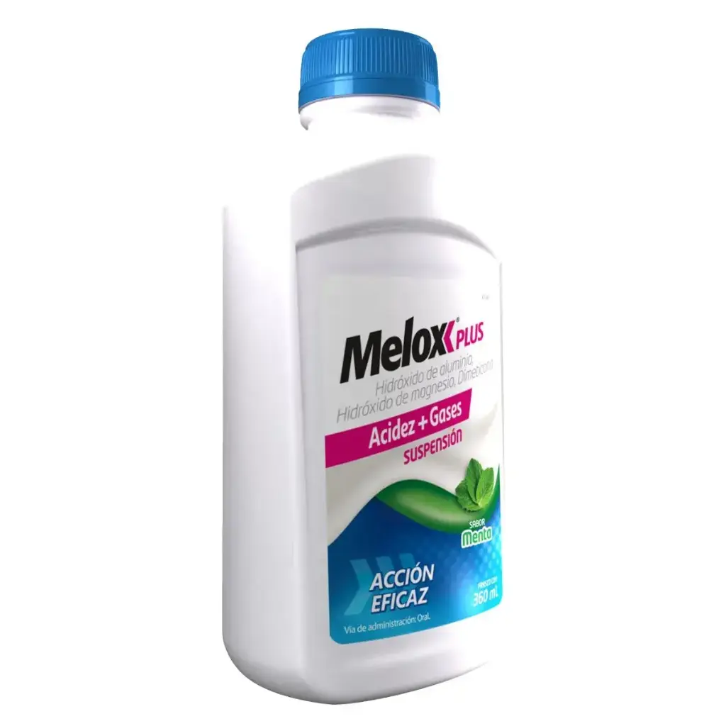MELOX PLUS MENTA SUSPENSION 360ML