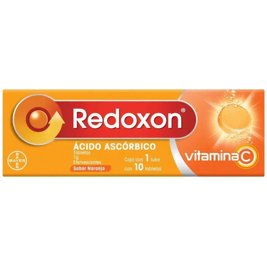 REDOXON 1G NARANJA TABLETAS EFV CON 10
