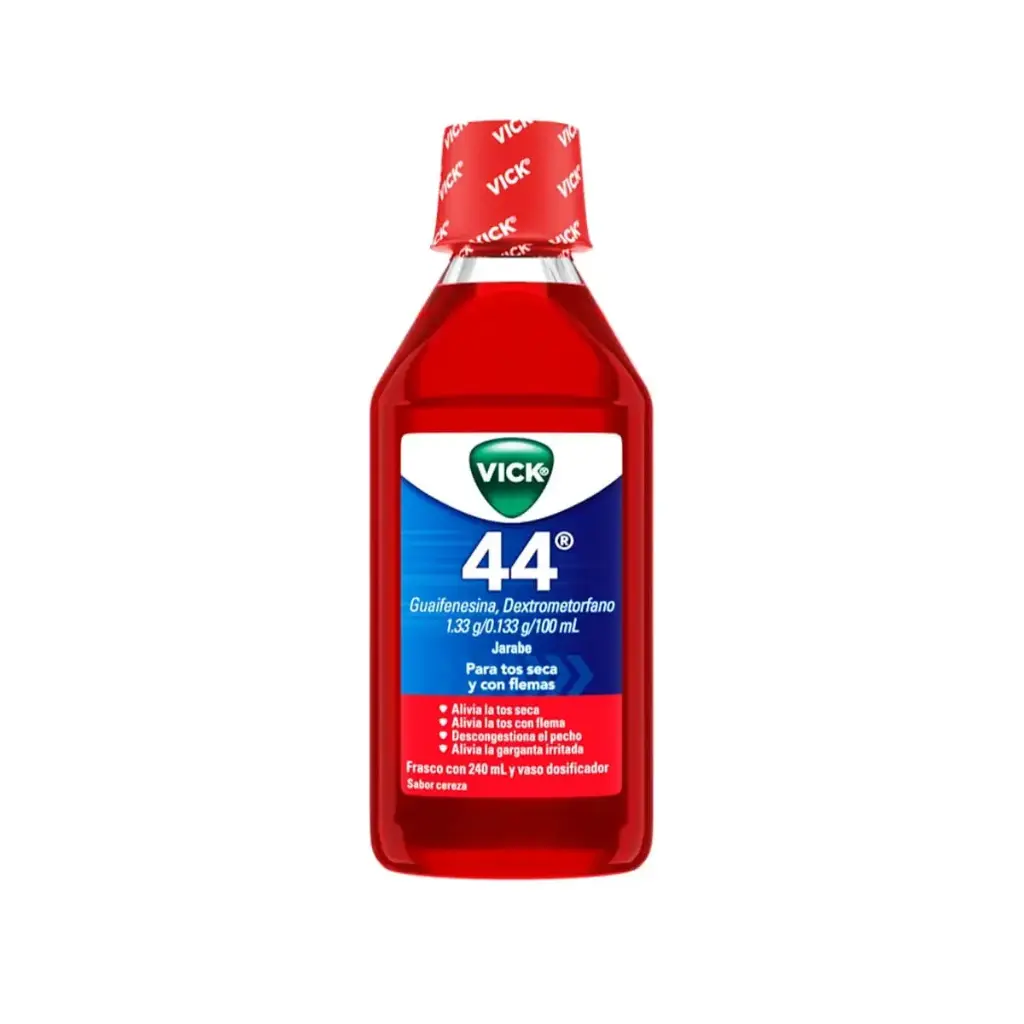 VICK 44 PARA TOS Y FLEMA JARABE 240ML