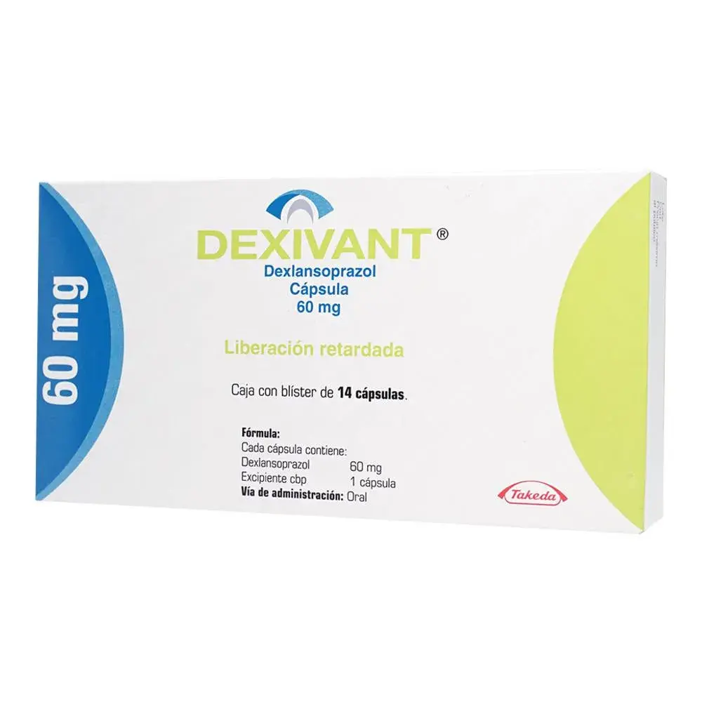 DEXIVANT 60MG CAPSULAS LP CON 14