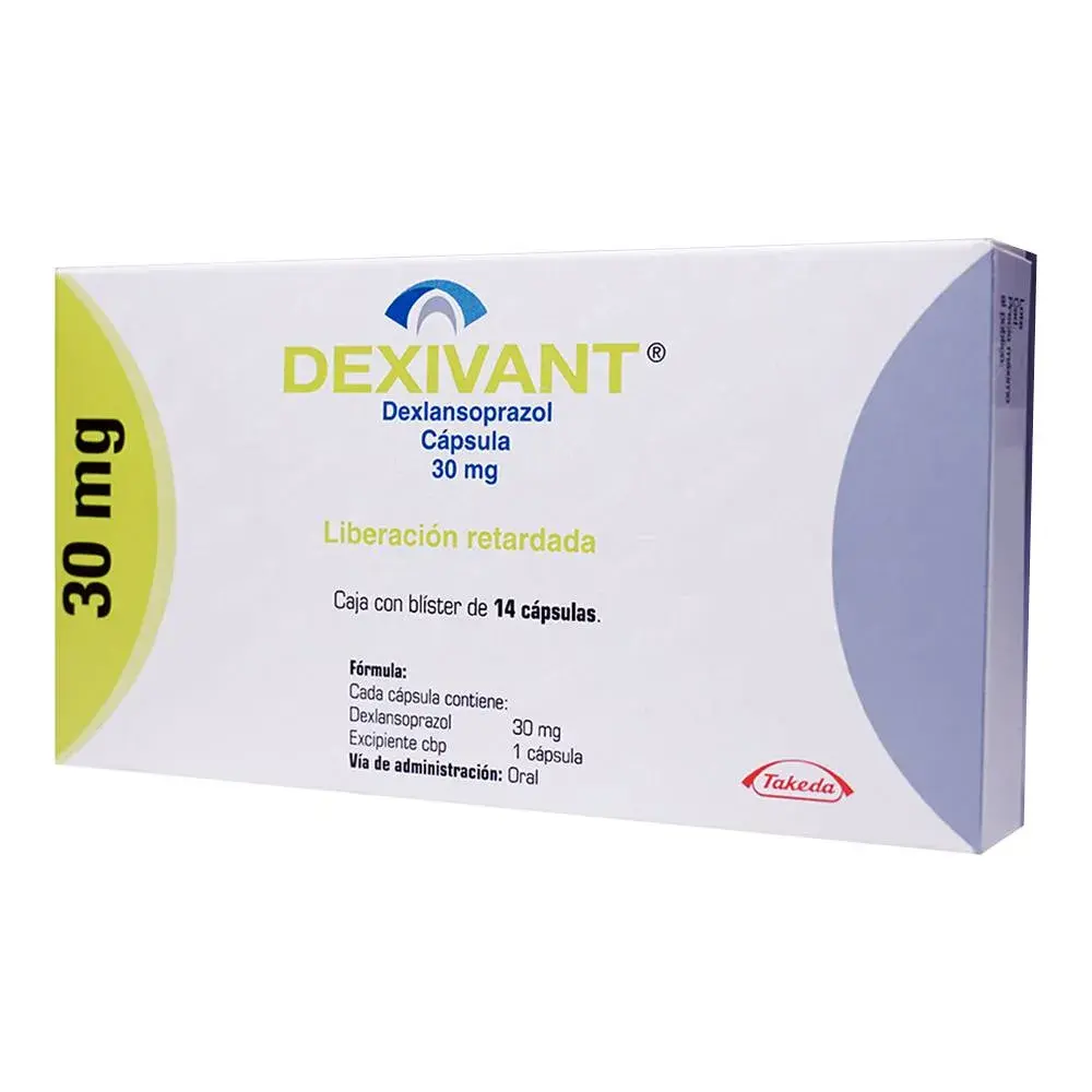 DEXIVANT 30MG CAPSULAS LP CON 14