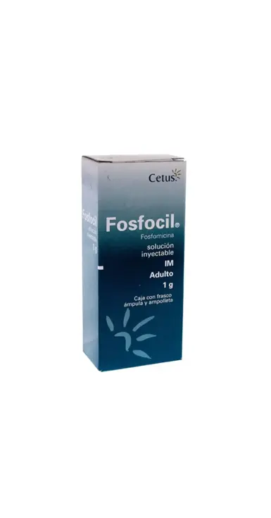 FOSFOCIL IM AD 1G INYECTABLE CON 1