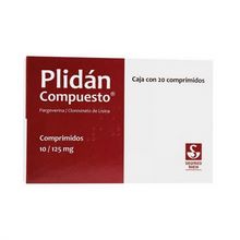 PLIDAN COMP 10/125MG COMPRIMIDOS C/20