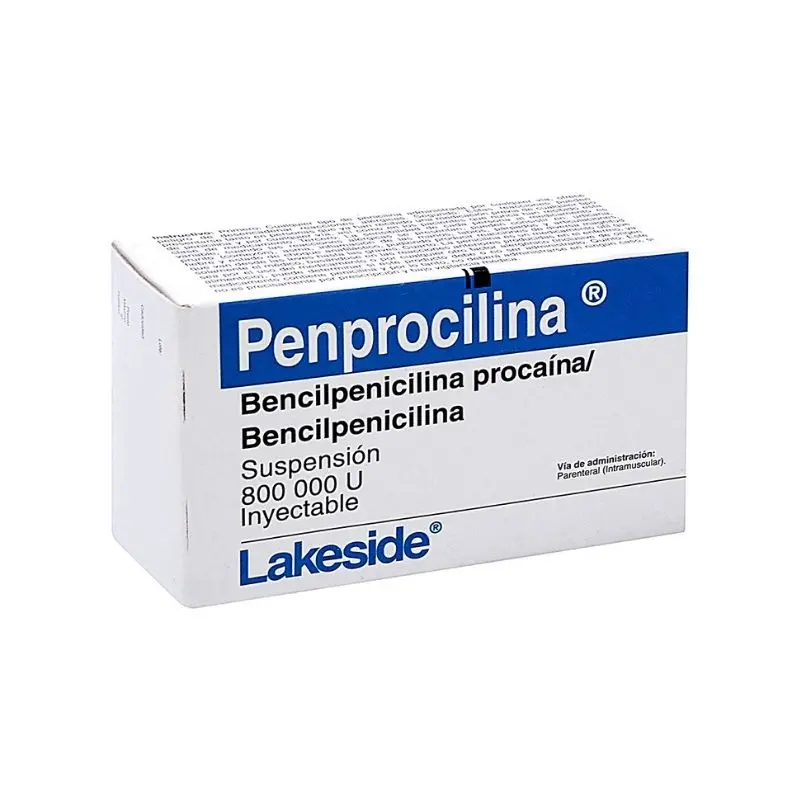 PENPROCILINA 800.000U INYECTABLE CON 1