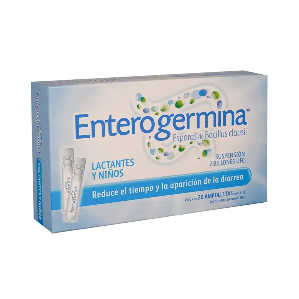 ENTEROGERMINA AMPULA ORAL CON 20 (2 BILL UFC)