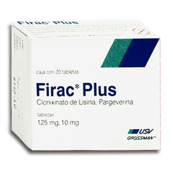 FIRAC PLUS 125/10MG TABLETAS C/20
