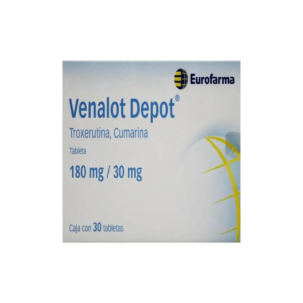 VENALOT-DEPOT 180/30MG TABLETAS CON 30