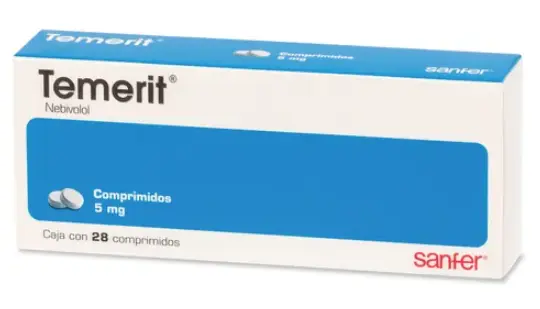 TEMERIT 5MG TABLETAS CON 28