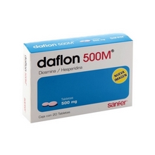 DAFLON 500MG TABLETAS C/20
