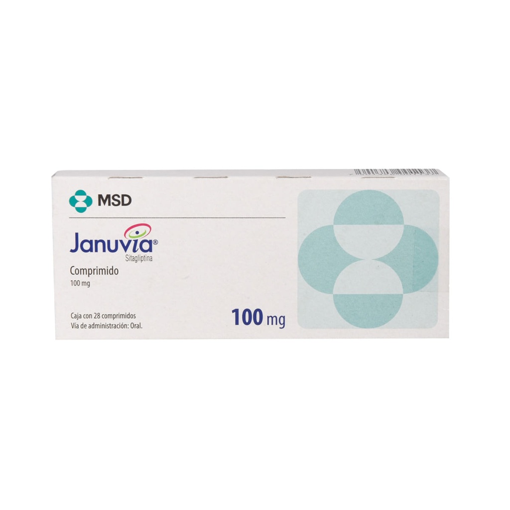 JANUVIA 100MG COMPRIMIDOS CON 28