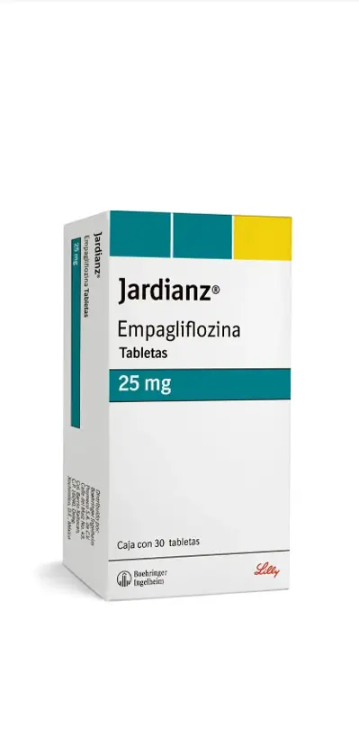 JARDIANZ 25MG TABLETAS CON 30