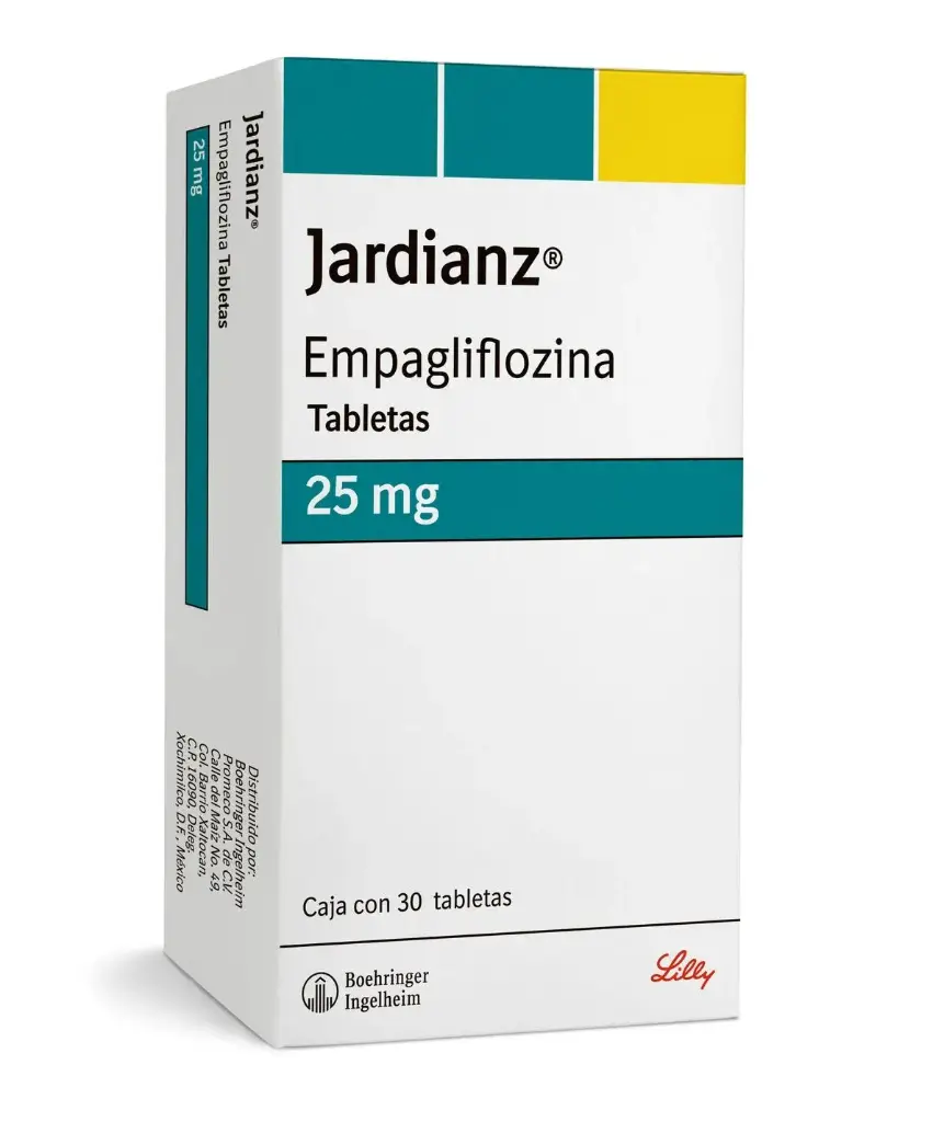 JARDIANZ 25MG TABLETAS CON 30