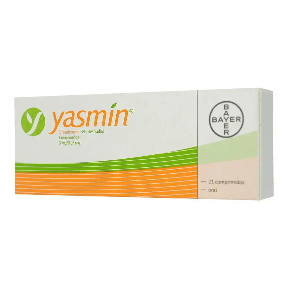 YASMIN 3/0.03MG COMPRIMIDOS CON 21