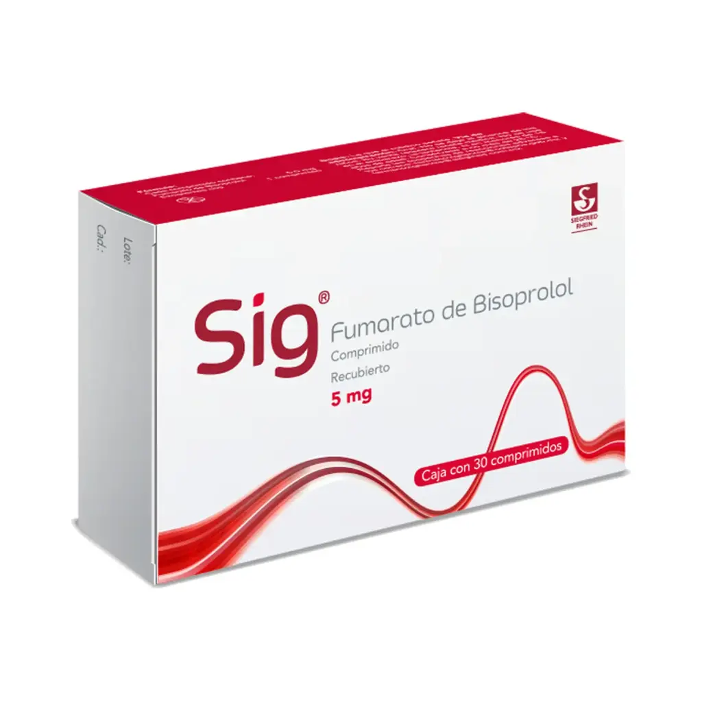 SIG 10 MG - CAJA CON 30 COMPRIMIDOS (BISOPROLOL)