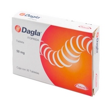 DAGLA 50MG TABLETAS RECUB C/30