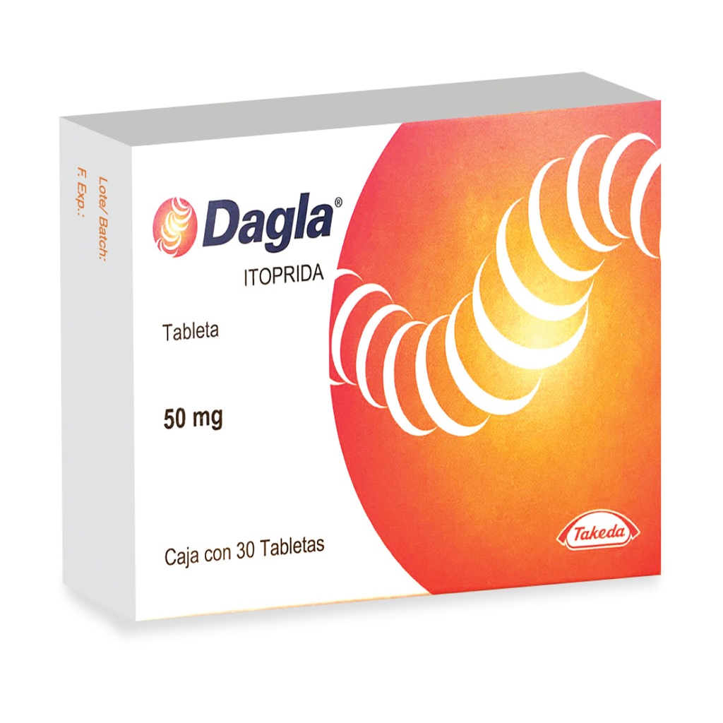 DAGLA 50MG TABLETAS RECUB CON 30