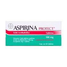 ASPIRINA PROTECT 100MG TABLETAS C/84