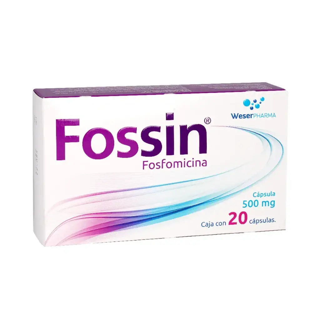 FOSSIN 500MG CAPSULAS CON 20