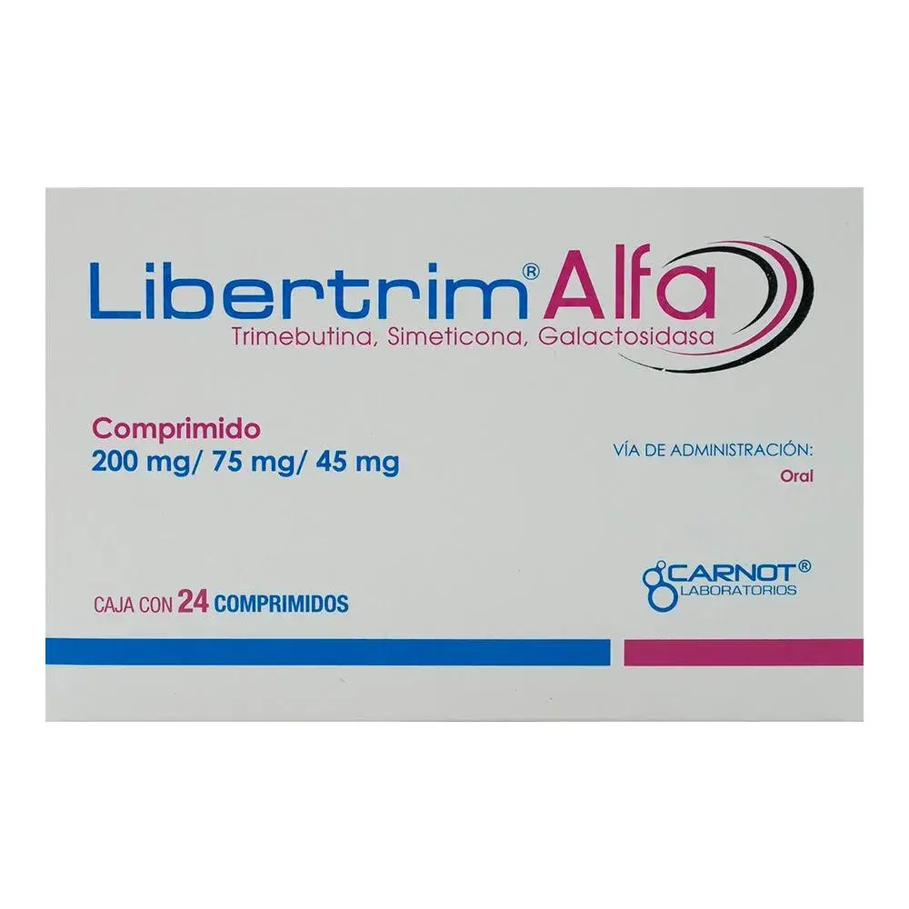 LIBERTRIM ALFA 200/75/45 MG CPR CON 24